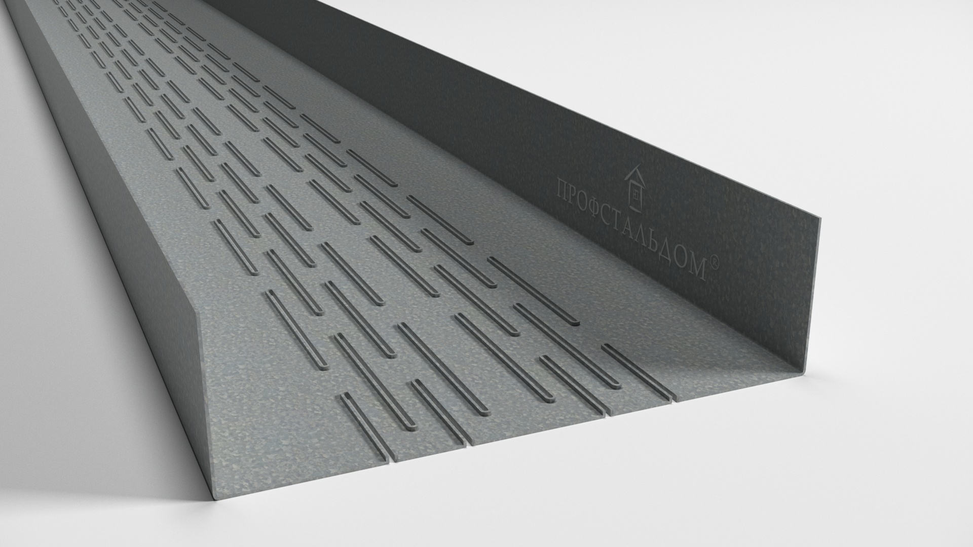 Термопрофили направляющие (размер полок 50 мм, 8 рядов термопросечек) Термопрофили направляющие (размер полок 50 мм, 8 рядов термопросечек)